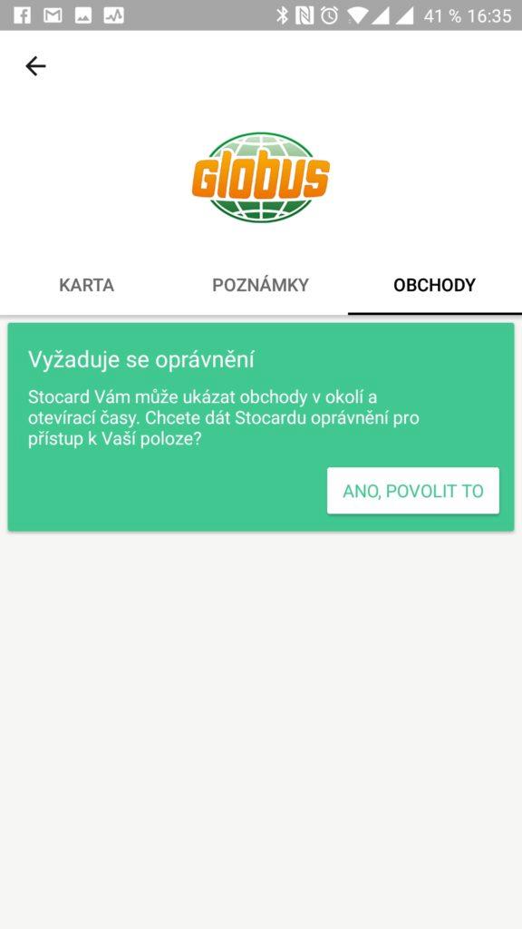 Aplikace žádá přístup k poloze