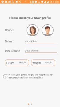 Pohlaví, výška, váha a narození