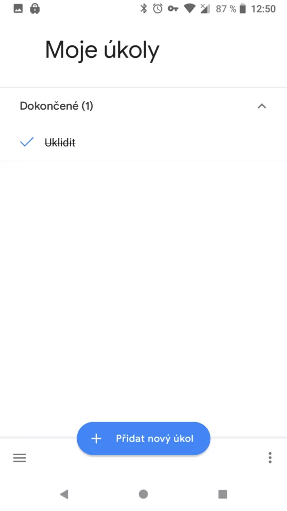 Ukoly Google Keep