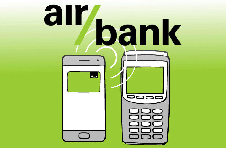 air bank platby telefonem nfc platby