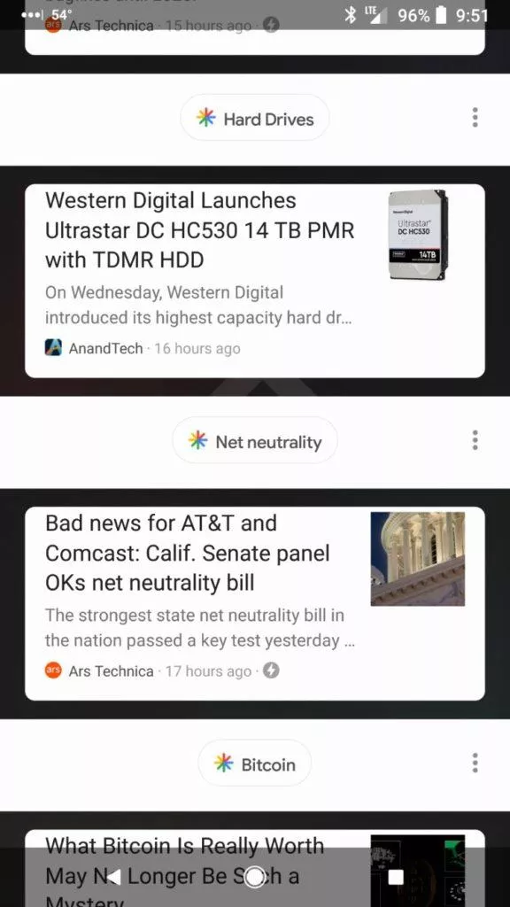 design google feed fail google now
