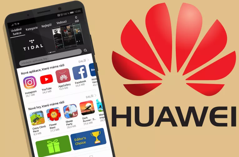 huawei obchod aplikace appgallery