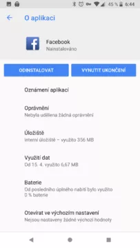 jak uvolnit misto v androidu