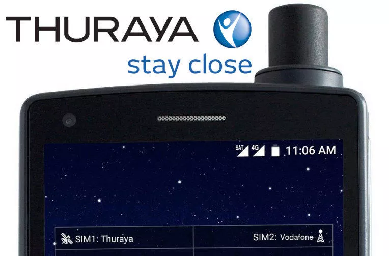 satelitni smartphone thuraya android sat. telefon