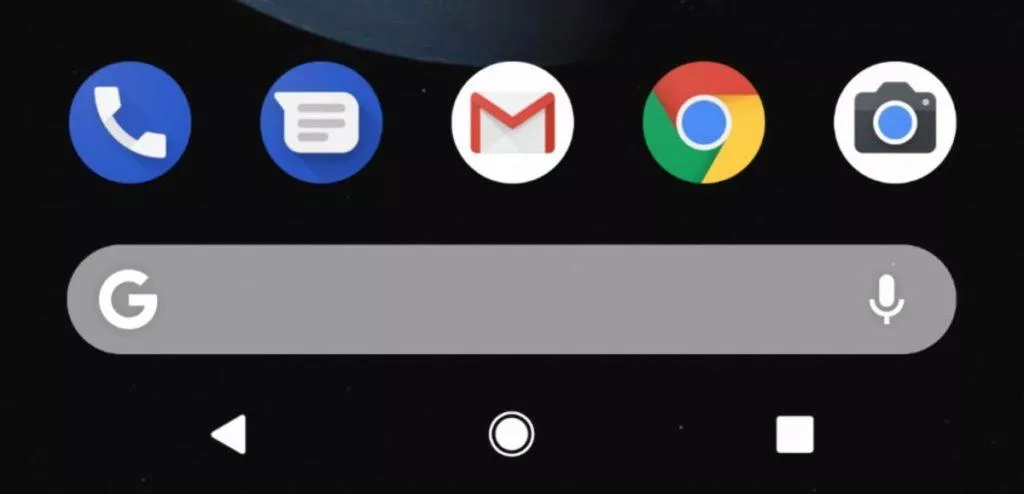 starsi vyhledavaci lista pixel launcher