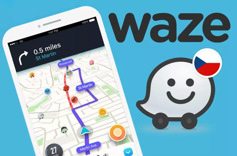 waze navigace mapy dopravni zacpy