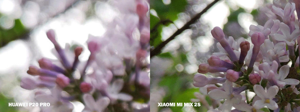 xiaomi mi mix 2s vs huawei P20 pro