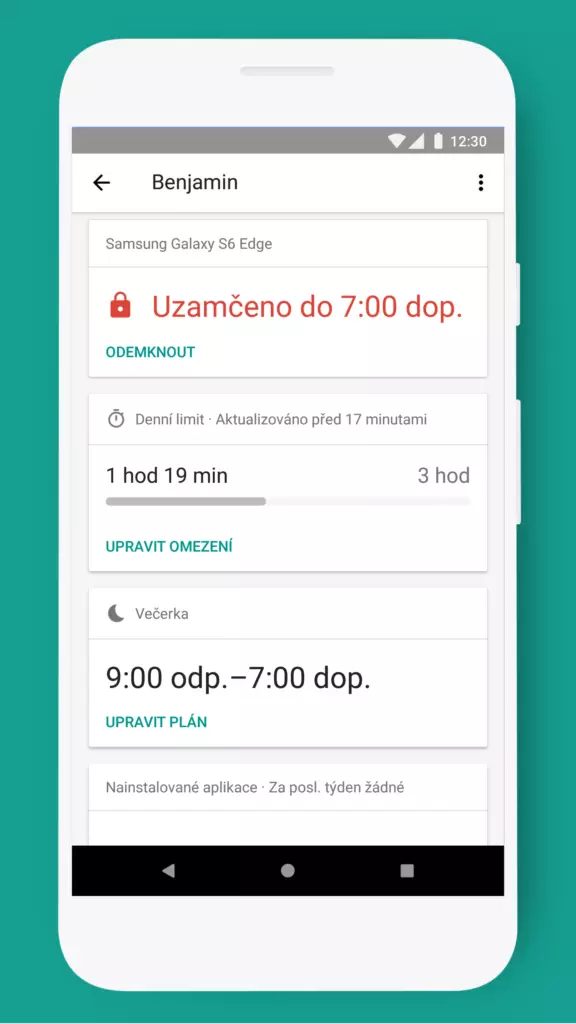 Hlídejte své děti Google Family Link