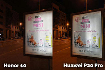 fototest Honor 10 vs Huawei P20 Pro nocni fotografie