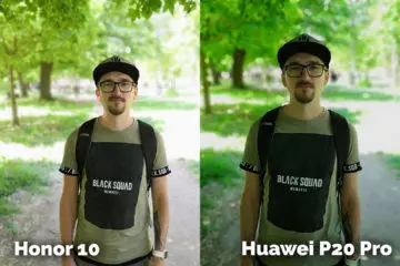 fototest Honor 10 vs Huawei P20 Pro portret