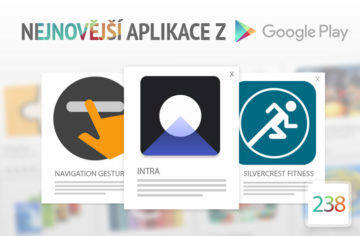 Nejnovější aplikace z Google Play #238: ovládejte telefon gesty