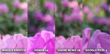 jaký mobil s dobrým fotoaparátem? Honor 10, Nokia 8 Sirocco, Xiaomi Mi Mix 2s, Pixel 2 pavučina