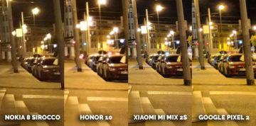 Jak fotí Xiaomi Mi Mix 2S? noční ulice