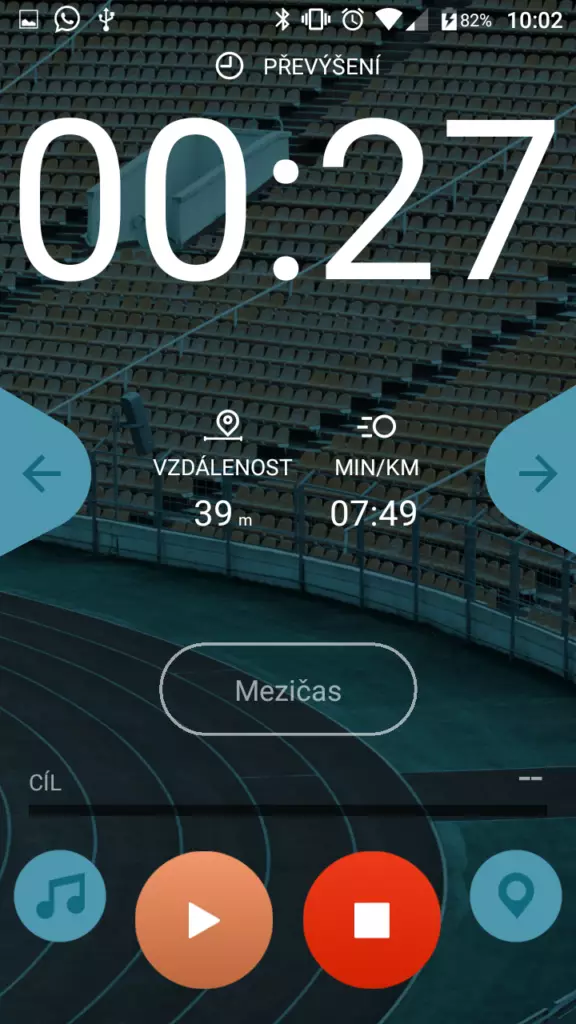 Silvercrest Fitness android aplikace