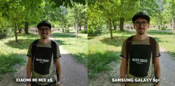 Fototest Xiaomi Mi Mix 2S vs Samsung Galaxy S9 Plus - portret