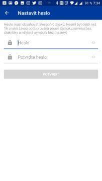Zadání hesla 17Track