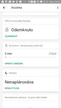 Google Family Link Zařízení lze na dálku zamknout