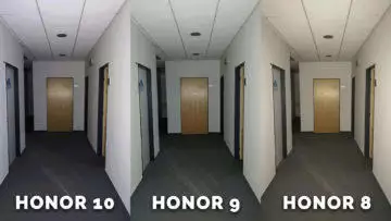 honor 8 vs honor 9 vs honor 10 - chodba