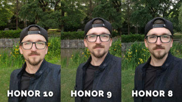 honor 9 fotí skvěle - selfie