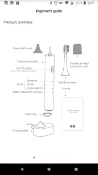 manuly aplikace mi home xiaomi mi sonic electric