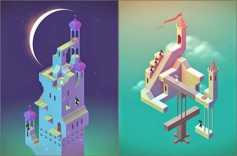 hra monument valley zdarma android ios hra