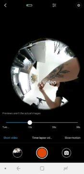 nataceni videa xiaomi mi sphere camera aplikace