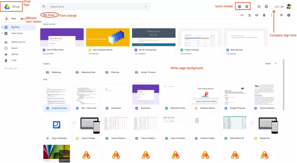 novy design google disk zmeny novy design google disk zmeny