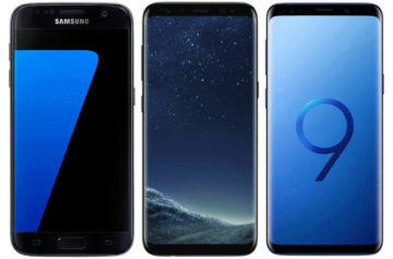 Srovnání výkonu telefonů Samsung: Galaxy S7 vs Galaxy S8 vs Galaxy S9