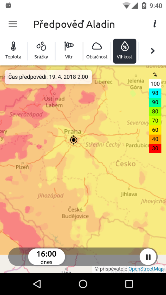 ČHMÚ+ android