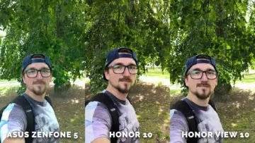 Portret test - Asus Zenfone 5 vs. Honor 10 vs. Honor View 10