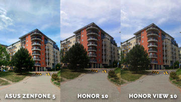 Ulice foceni - Asus Zenfone 5 vs. Honor 10 vs. Honor View 10