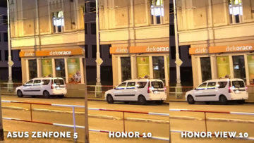 Asus Zenfone 5 vs. Honor 10 vs. Honor View 10 foto test - auto