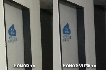 Honor 10 vs. Honor View 10 dvere blesk fotoaparat