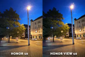 Honor 10 vs. Honor View 10 fotomobil testovani ulice noc