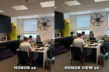 Honor 10 vs. Honor View redakce test fotoaparatu