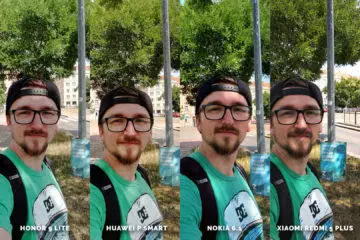 Huawei vs Honor vs Xiaomi vs Nokia fototest selfie