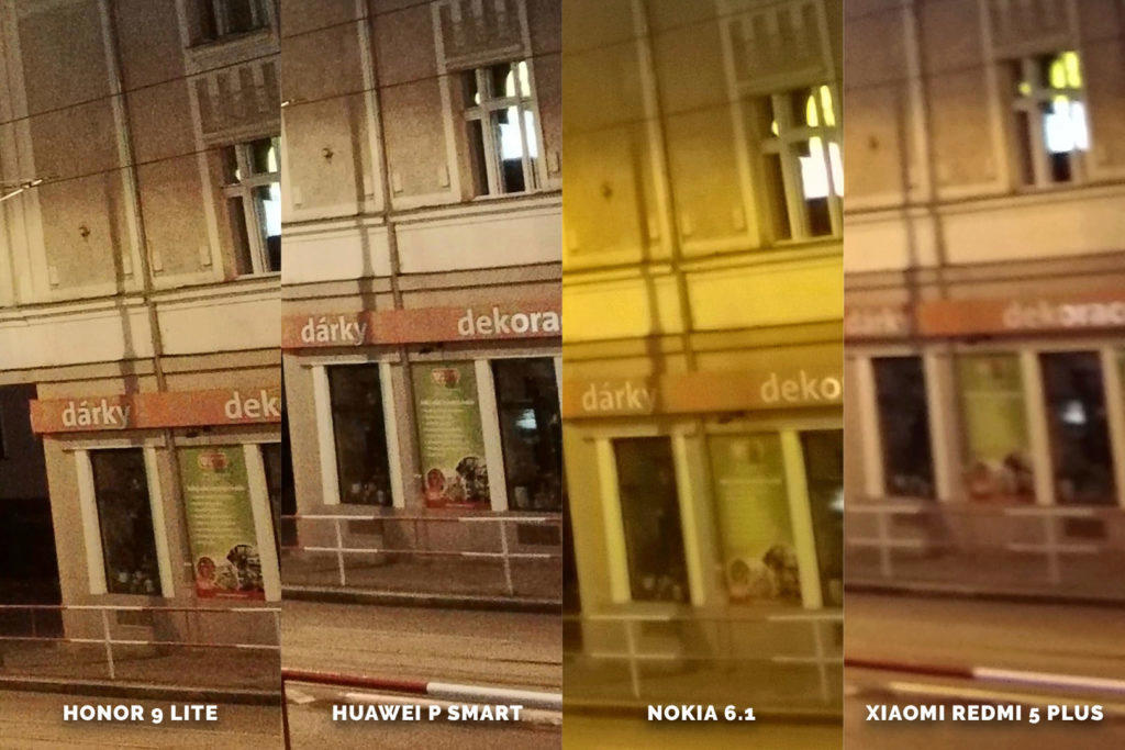 Huawei vs Honor vs Xiaomi vs Nokia fototest vyloha