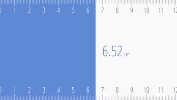 Ruler Android - Měření od nuly k bodu
