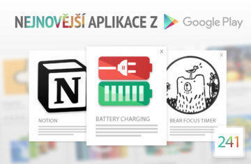 Nejnovější aplikace z Google Play #241: zdravé nabíjení baterie
