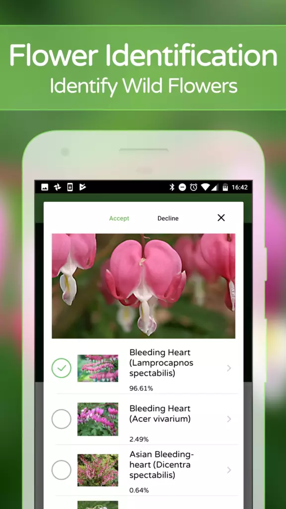 PlantSnap aplikace