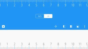 Ruler Pravítko na obrazovce vašeho telefonu