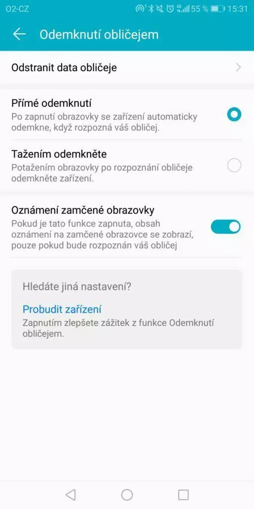 Recenze-Honor View 10-odemykani oblicejem-2