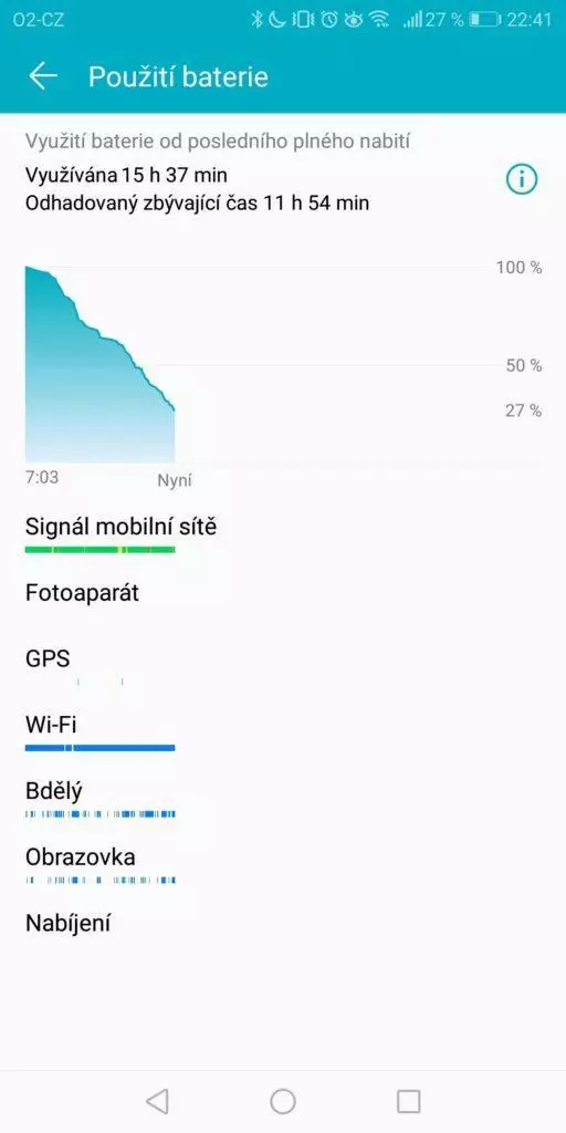 Recenze-Honor View 10-vydrz baterie-3