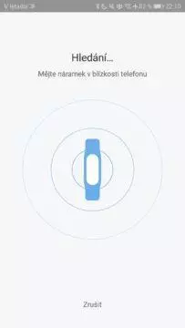 Xiaomi Mi Band 3 párování