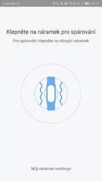 Xiaomi Mi Band 3 párování