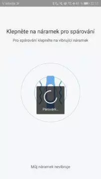 Xiaomi Mi Band 3 párování