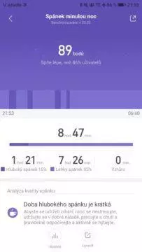 Xiaomi Mi Band 3 Mi Fit aktivity