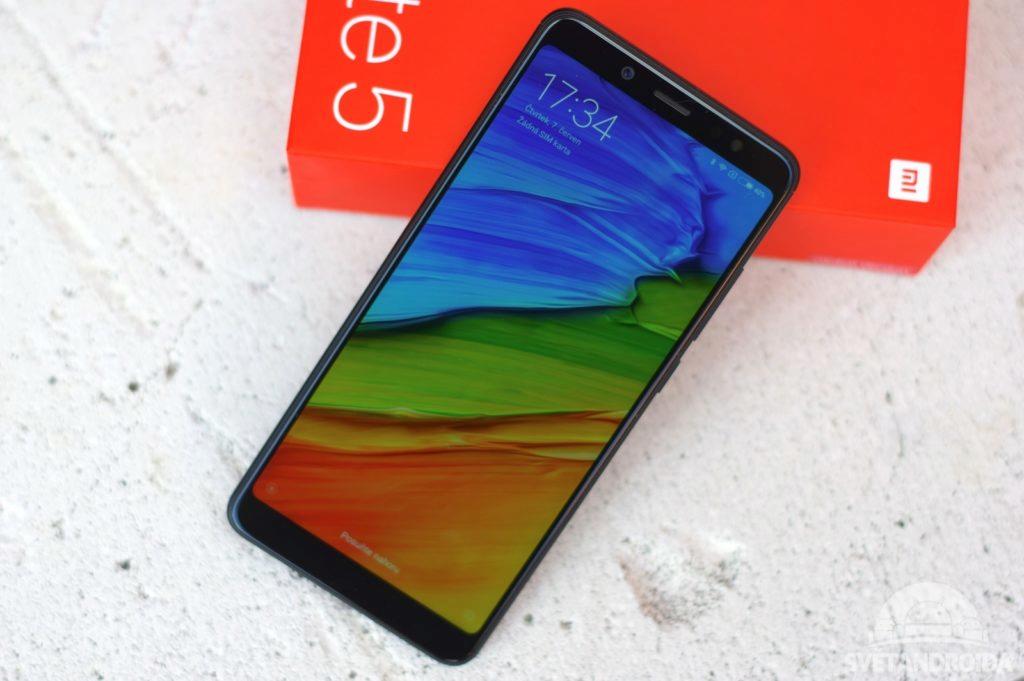 Xiaomi Redmi Note 5 přední strana