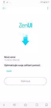 asus zenfone 5 aktualizace