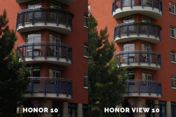 fototest Honor 10 vs. Honor View 10 dum detail